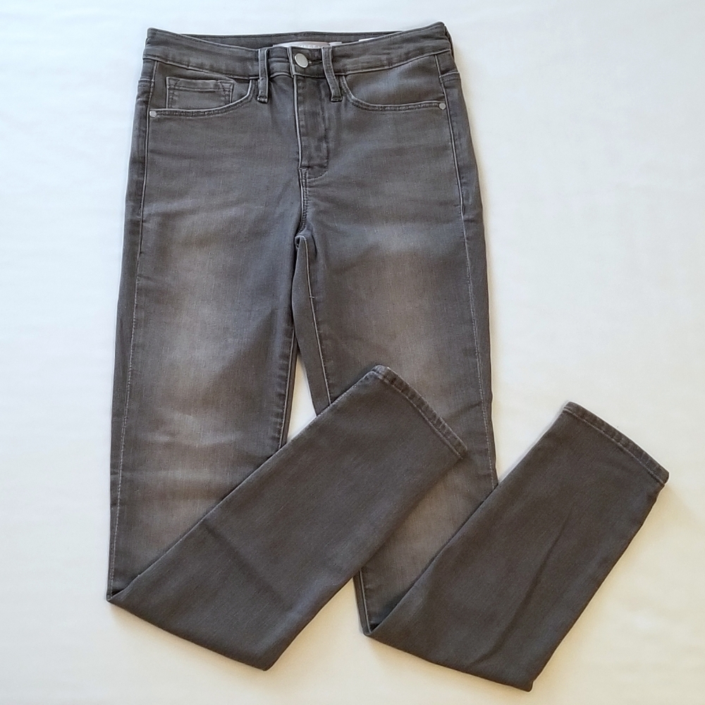 Athleta Women's Gray Grey Denim Skinny Jeans sz 6